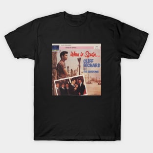 Cliff Richard When In Spain Album Cover T-Shirt